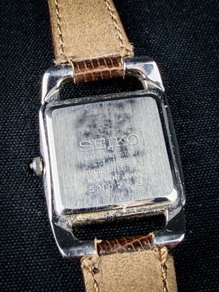 Reloj Seiko Mujer Correa Marrón