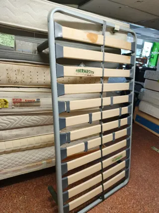 Somier 105x190cm con 4 patas