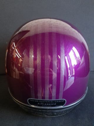 Casco Moto Shoei S-28 Morado Rayas