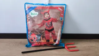 Disfraz de demonio para bebé talla 12/24 meses