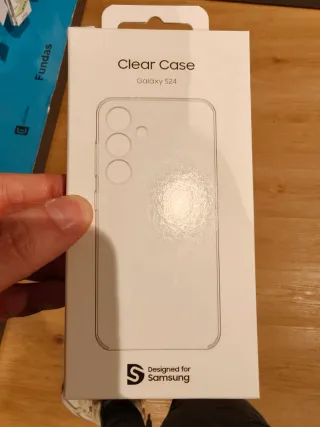 Funda Samsung Galaxy S24 Transparente