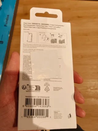 Funda Samsung Galaxy S24 Transparente