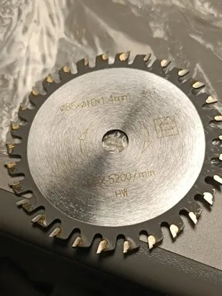 3 x Disco sierra 85x10x1.4