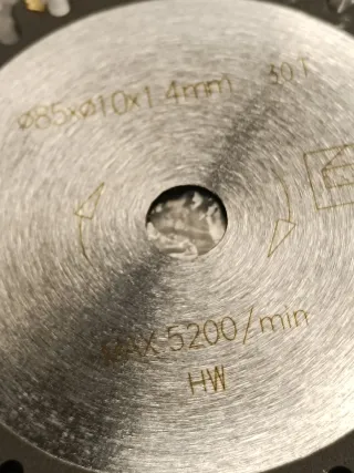 3 x Disco sierra 85x10x1.4