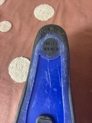 Aletas de buceo talla 44/45