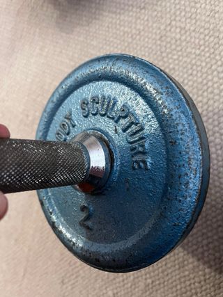 Juego de Pesas Ajustables Azul