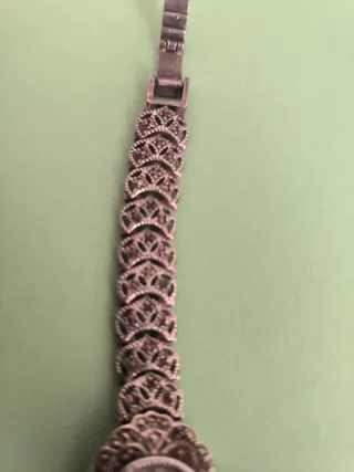 Reloj de plata antiguo.falta cambiar la pila