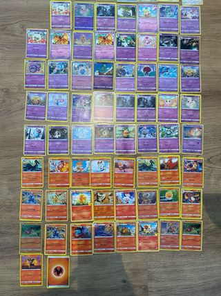 Lote cartas Pokémon