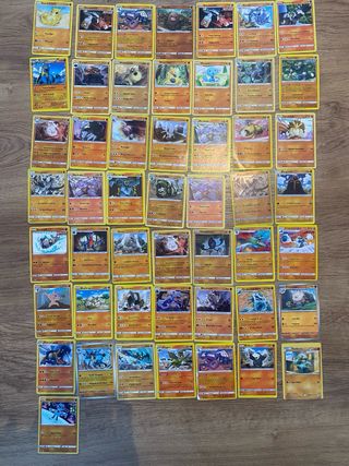 Lote cartas Pokémon