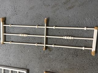 Rejas metálicas blancas para ventanas