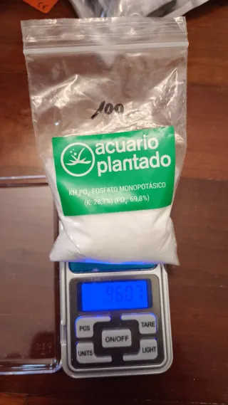 Abonos para acuario plantado