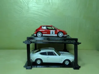 Espositore Doppio Livello 1:43 - Modellismo Auto