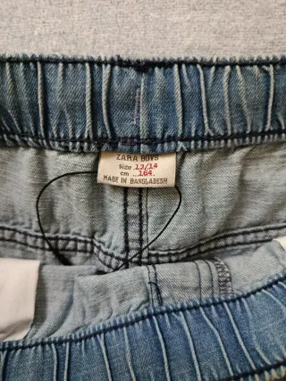 Zara Jeans Corti Ragazzo 13/14 Anni