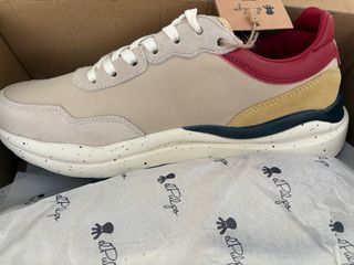 Zapatillas elPulpo Beige/Rojo Talla 43