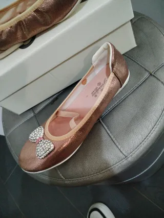 Ballerine Bronzo Glitter N.35