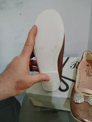 Ballerine Bronzo Glitter N.35