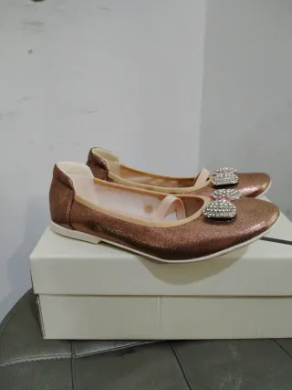 Ballerine Bronzo Glitter N.35