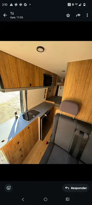 Fuegoneta camperizada Iveco Daily 2023