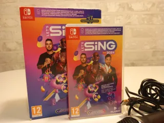 Let's Sing 2024 Nintendo Switch + Micrófonos