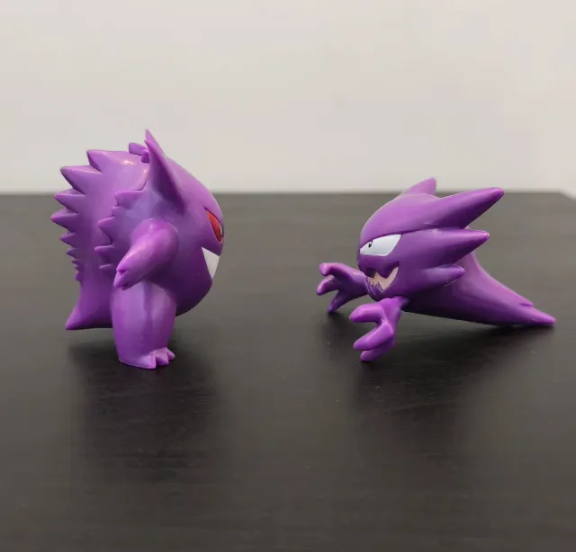 Figuras Pokémon Gengar y Haunter