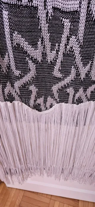 Vestido Charlestón NAUCOVER Flecos Talla S