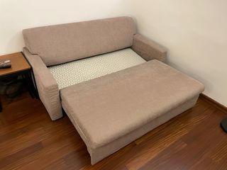 Divano letto Hukla 3 posti tessuto