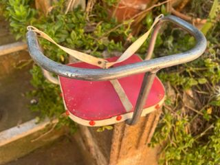 Asiento Bebé Bicicleta Rojo