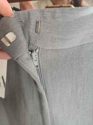 Pantalones culotte rectos tiro alto ZARA ZW