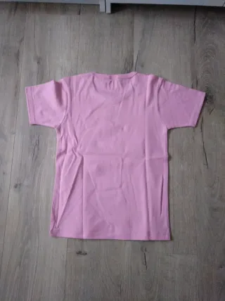 Camiseta rosa M con gafas de sol