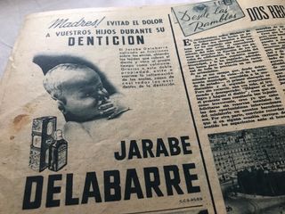 Antiguedad periodico Antiguo Enero 1948 Ghandi