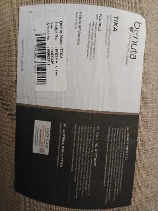 Alfombra de pelo largo Benuta