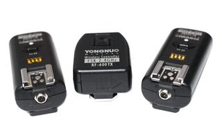 Yongnuo RF600TX + RF602RX disparador 2x receptores