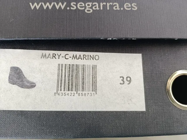 Botines Segarra Azul Talla 12cm