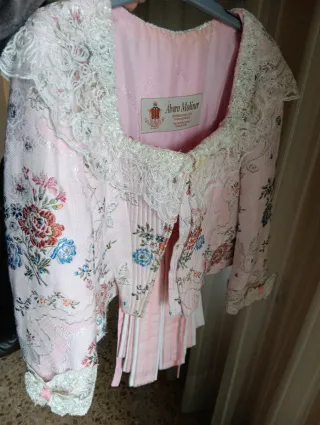 Traje Fallera Niña Multicolor con Zapatos