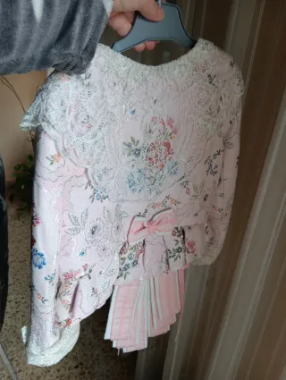 Traje Fallera Niña Multicolor con Zapatos