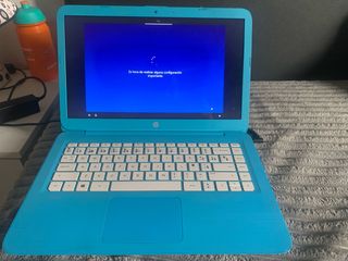 Portátil HP azul