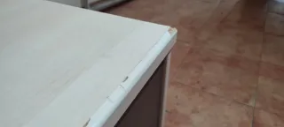 2 Cajoneras beige y marrón