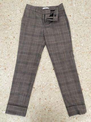 Pantalón de cuadros Mango