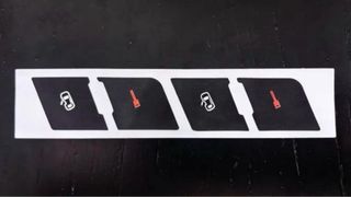 Pegatinas Reparación Botones Coche Audi A4 B6 B7 A