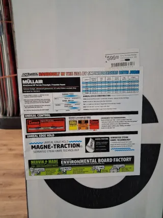 Tabla Snowboard 159 GNU mullair