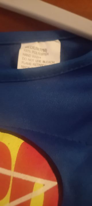 Disfraz de Héroe Azul y Rojo