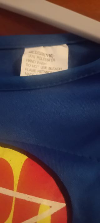 Disfraz de Héroe Azul y Rojo