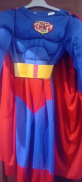 Disfraz de Héroe Azul y Rojo