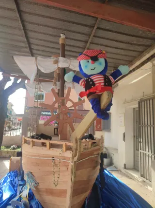 Carroza Barco Pirata Carnaval. Precio negociable.