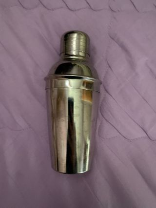 Shaker Cocktail Metallo Argento
