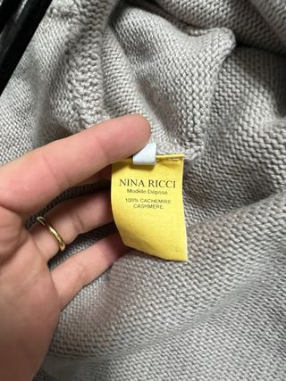 Cardigan Nina Ricci Cashmere Beige M