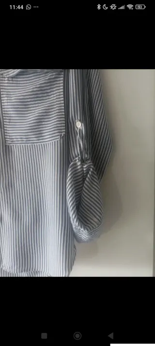 Zara camisa rayas talla M