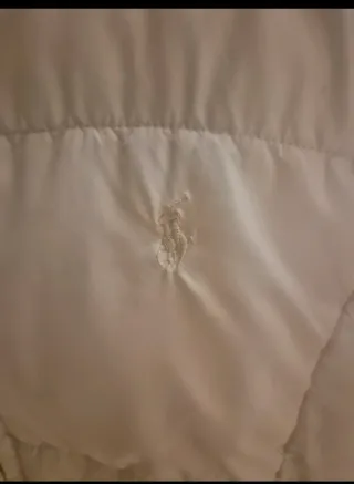 Piumino bianco bambina