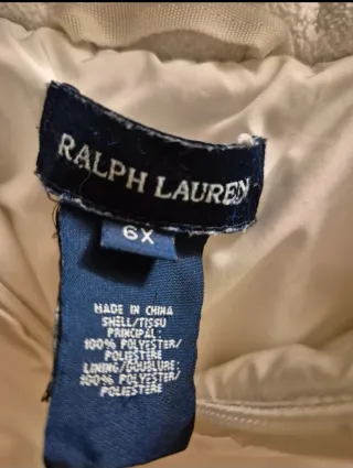 Piumino bianco bambina