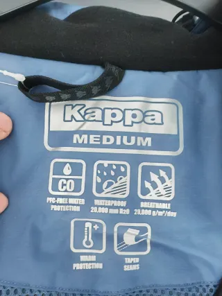 Giacca Kappa uomo imbottita blu